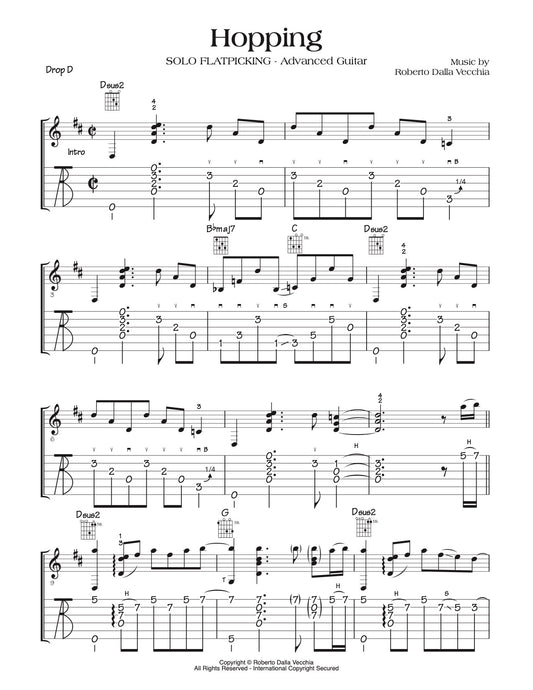 Hopping - Tab Sample - Roberto Dalla Vecchia