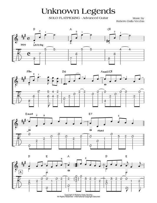 Unknown Legends - TAB Sample