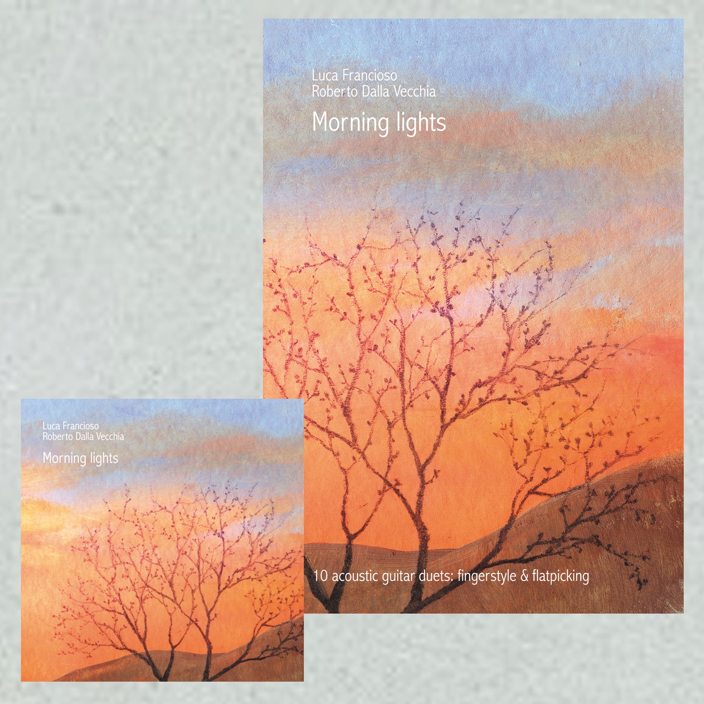 "Morning Lights" Digital Bundle (Album + Songbook) by Roberto Dalla Vecchia & Luca Francioso