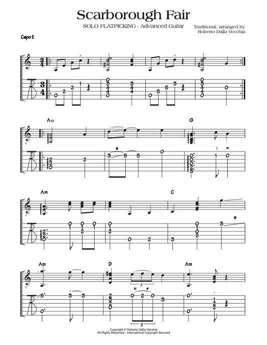 Scarborough Fair TAB Sample