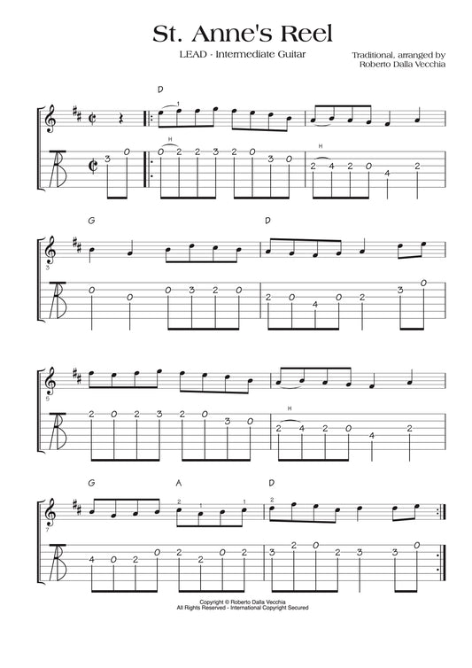 St. Anne's Reel sample