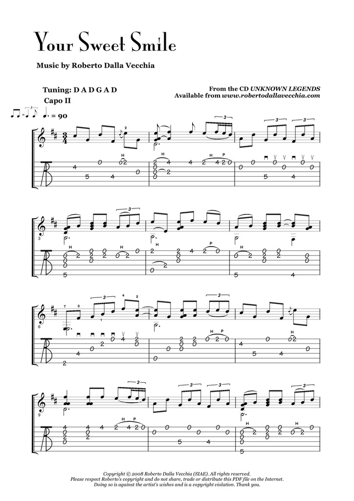Your Sweet Smile - Roberto Dalla Vecchia
