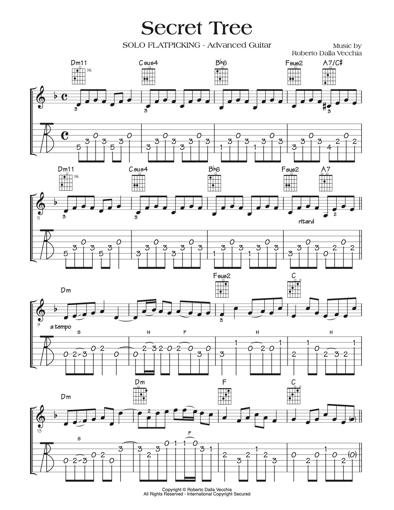 Secret Tree - TAB Sample
