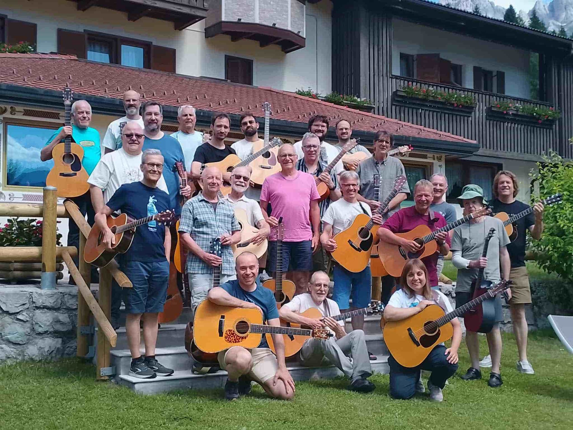 acoustic guitar camp Falcade Italy 2025 - Roberto Dalla Vecchia