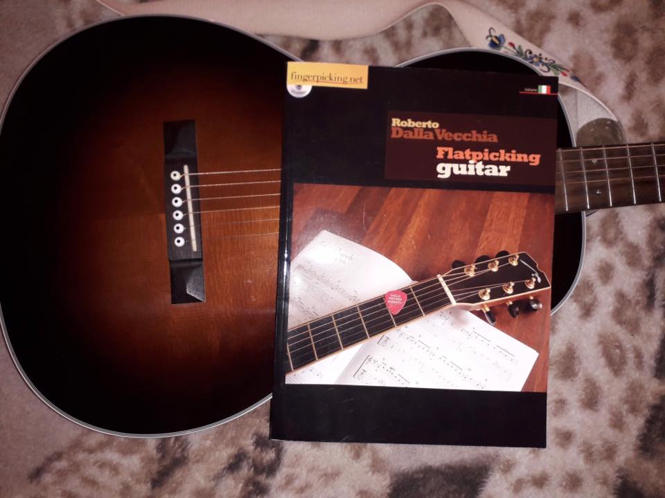 Flatpicking Guitar by Roberto Dalla Vecchia