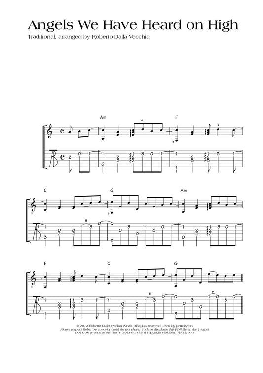 Angels We Have Heard On High - Roberto Dalla Vecchia