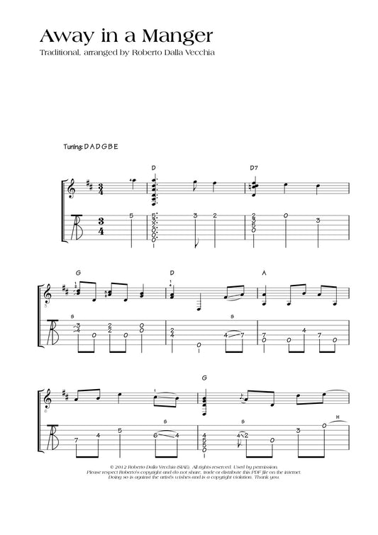 Away In A Manger - Roberto Dalla Vecchia