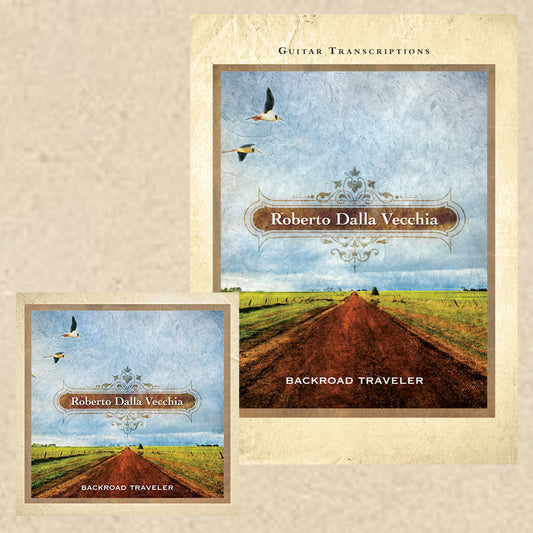 "Backroad Traveler" Digital Bundle (Album + Songbook) by Roberto Dalla Vecchia  