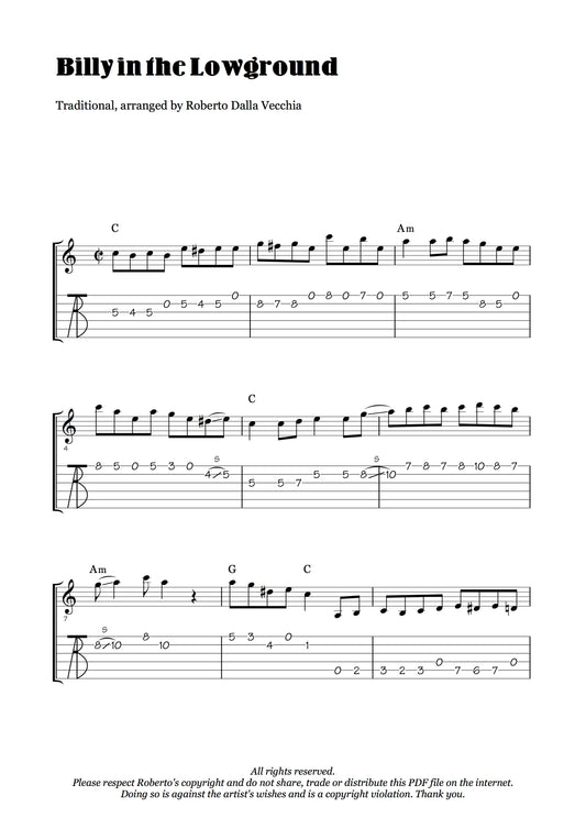 Billy in the Lowground - Roberto Dalla Vecchia