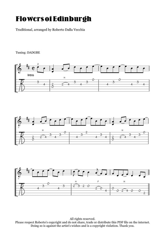 Flowers of Edinburgh - Roberto Dalla Vecchia