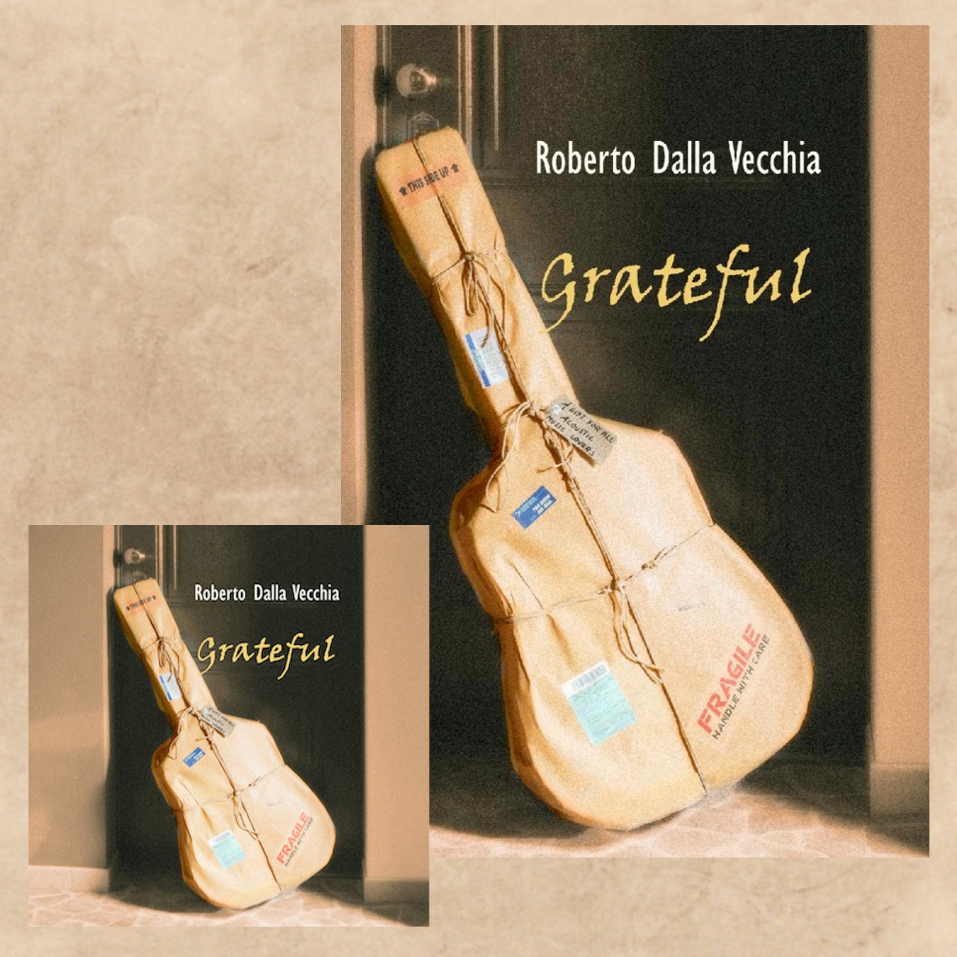 "Grateful" Digital Bundle (Album + Songbook) by Roberto Dalla Vecchia 