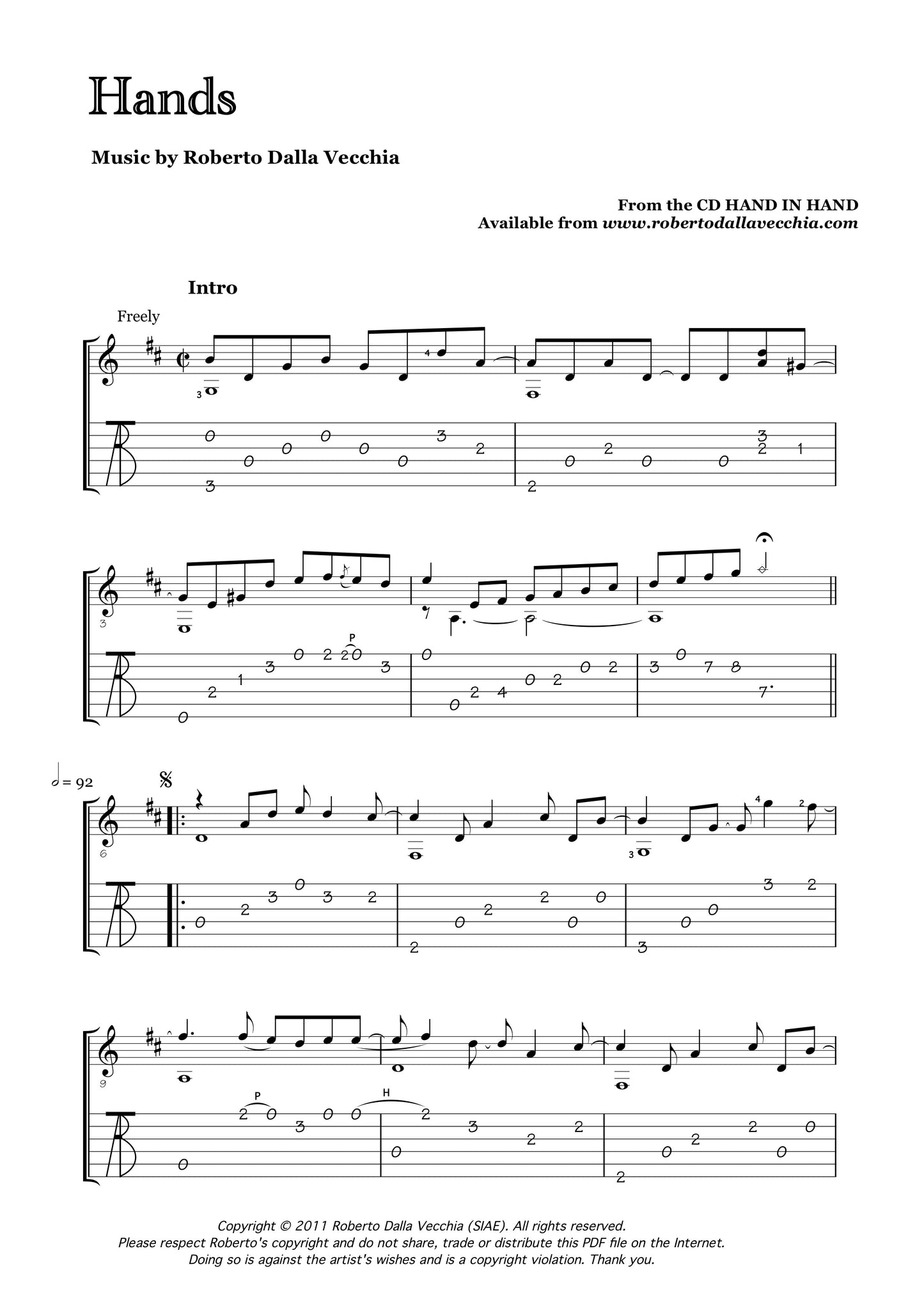 Hands - Roberto Dalla Vecchia