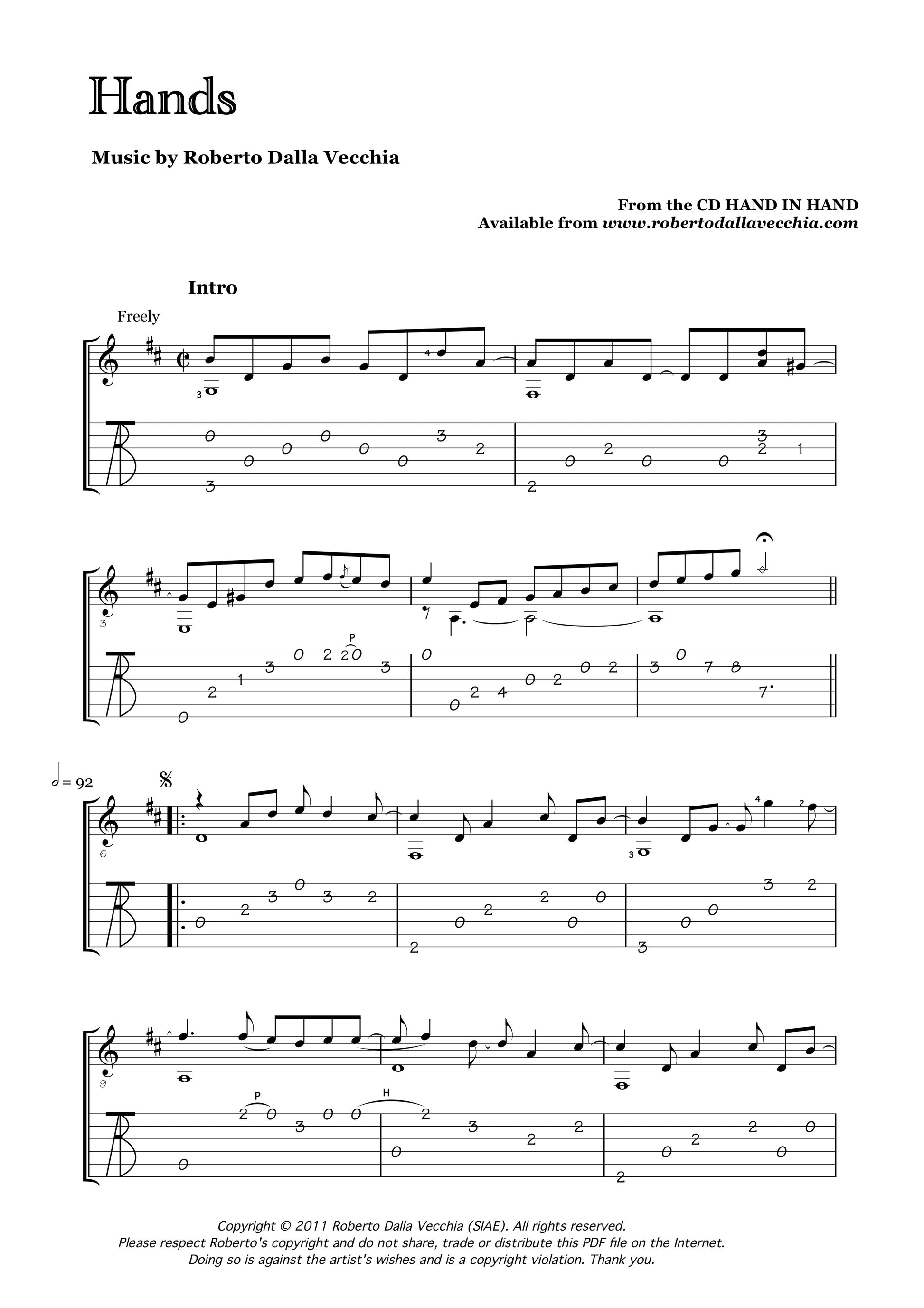 Hands - Roberto Dalla Vecchia