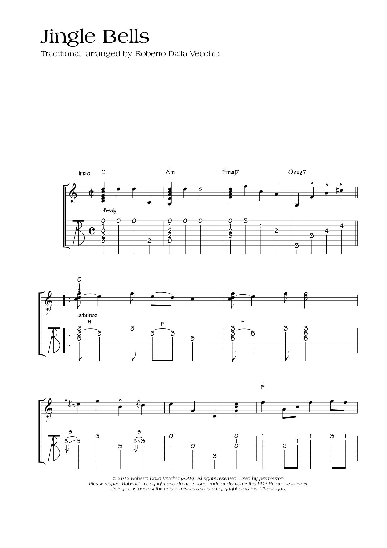 Jingle Bells - Roberto Dalla Vecchia
