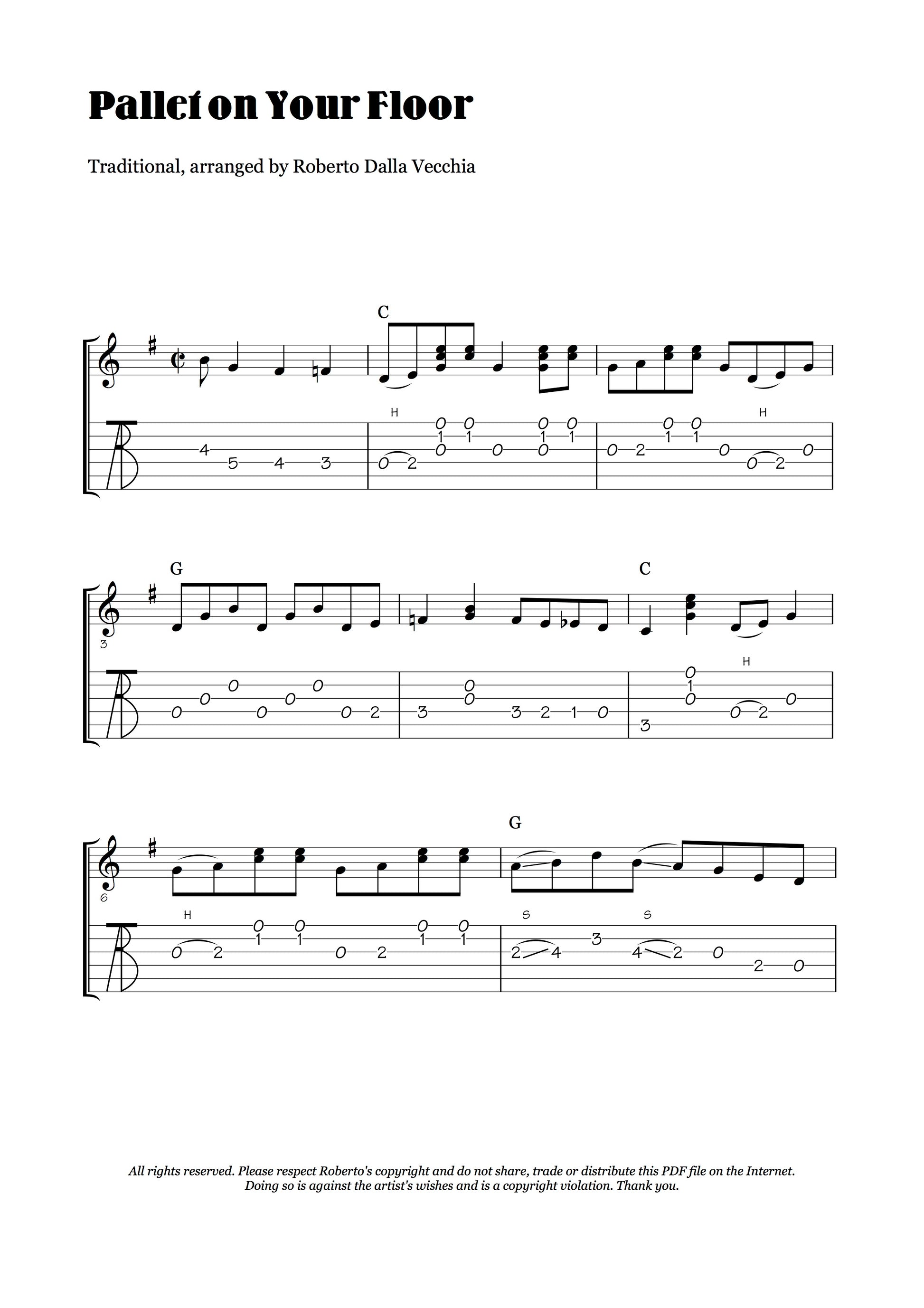 Pallet on Your Floor - Roberto Dalla Vecchia