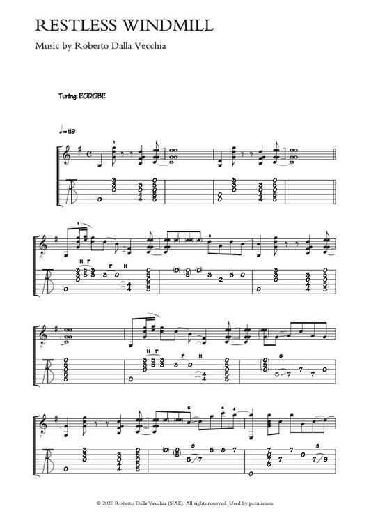 Restless Windmill - sample