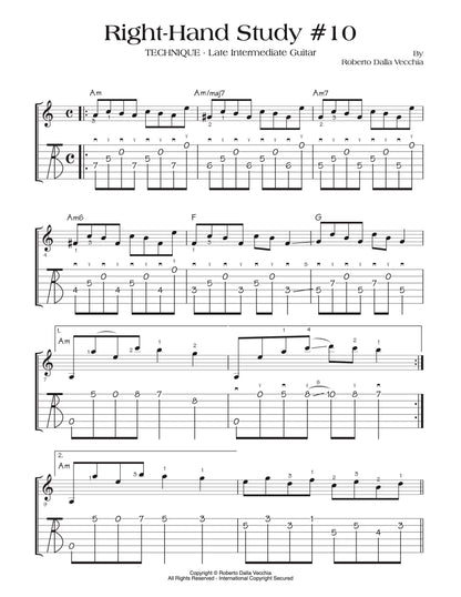Right-Hand Study #10 - TAB Sample
