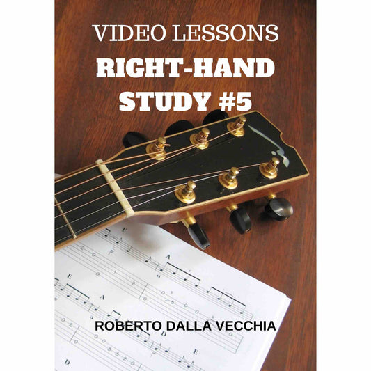 Right-Hand Study #5 - Guitar Video Lesson