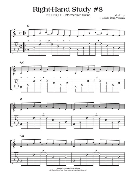 Right-Hand Study #8 - TAB Sample