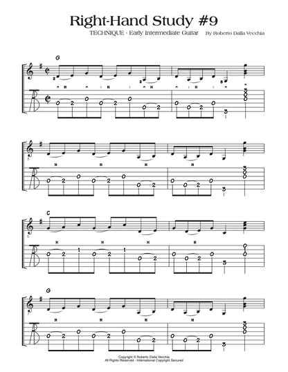 Right-Hand Study #9 - TAB Sample