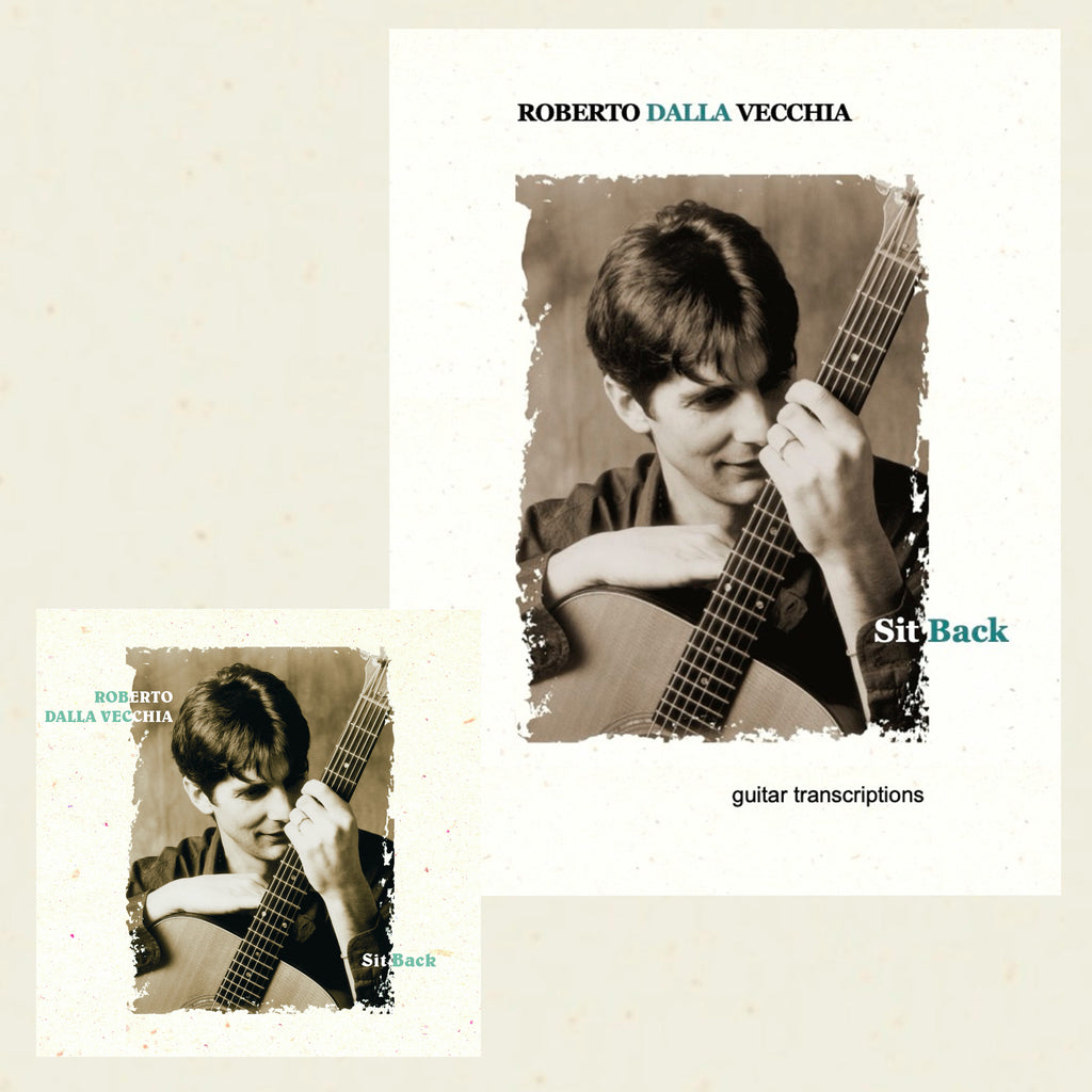 "Sit Back" Digital Bundle (Album + Songbook) by Roberto Dalla Vecchia 