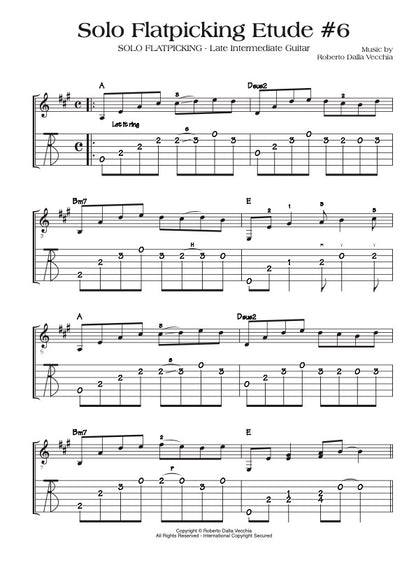 Solo Flatpicking Guitar 4 Sample