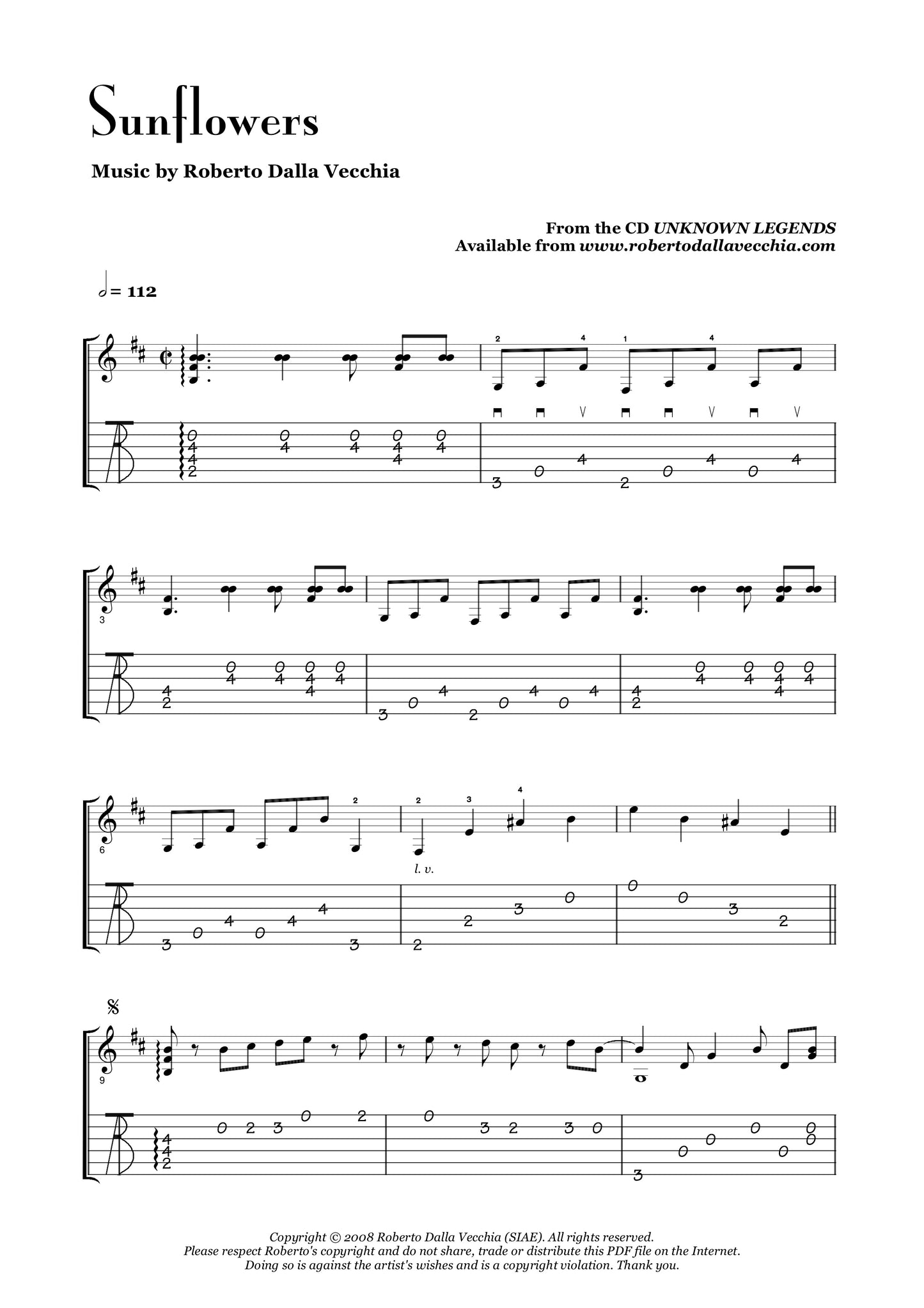 Sunflowers - Roberto Dalla Vecchia