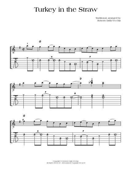 Turkey in the Straw TAB