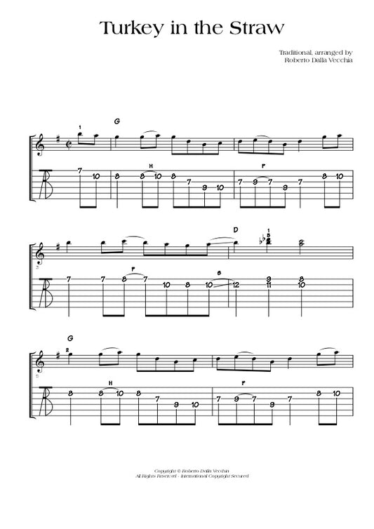 Turkey in the Straw TAB