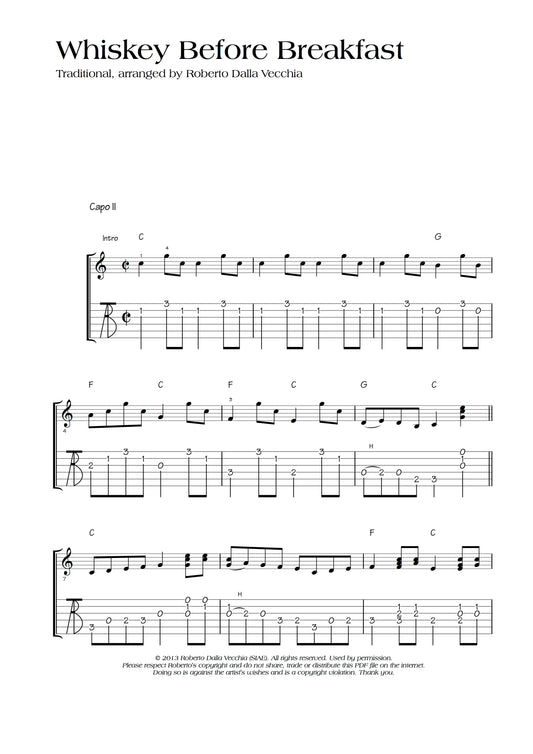 Whiskey Before Breakfast - Roberto Dalla Vecchia